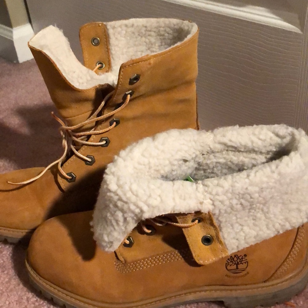 Fur Lined Timberlands